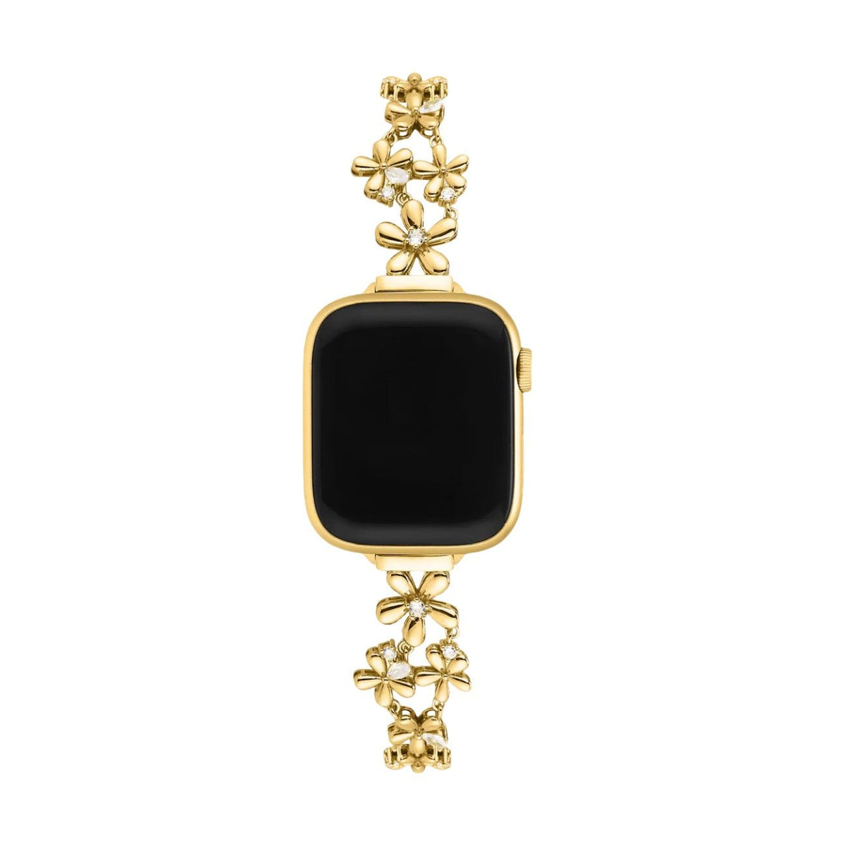 Bracelet Apple Watch, au style fleuri, été printemps, pétales de fleu, modèle Filie - La Boutique du Bracelet