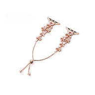 Bracelet Apple Watch, au style fleuri, été printemps, pétales de fleu, modèle Filie - La Boutique du Bracelet
