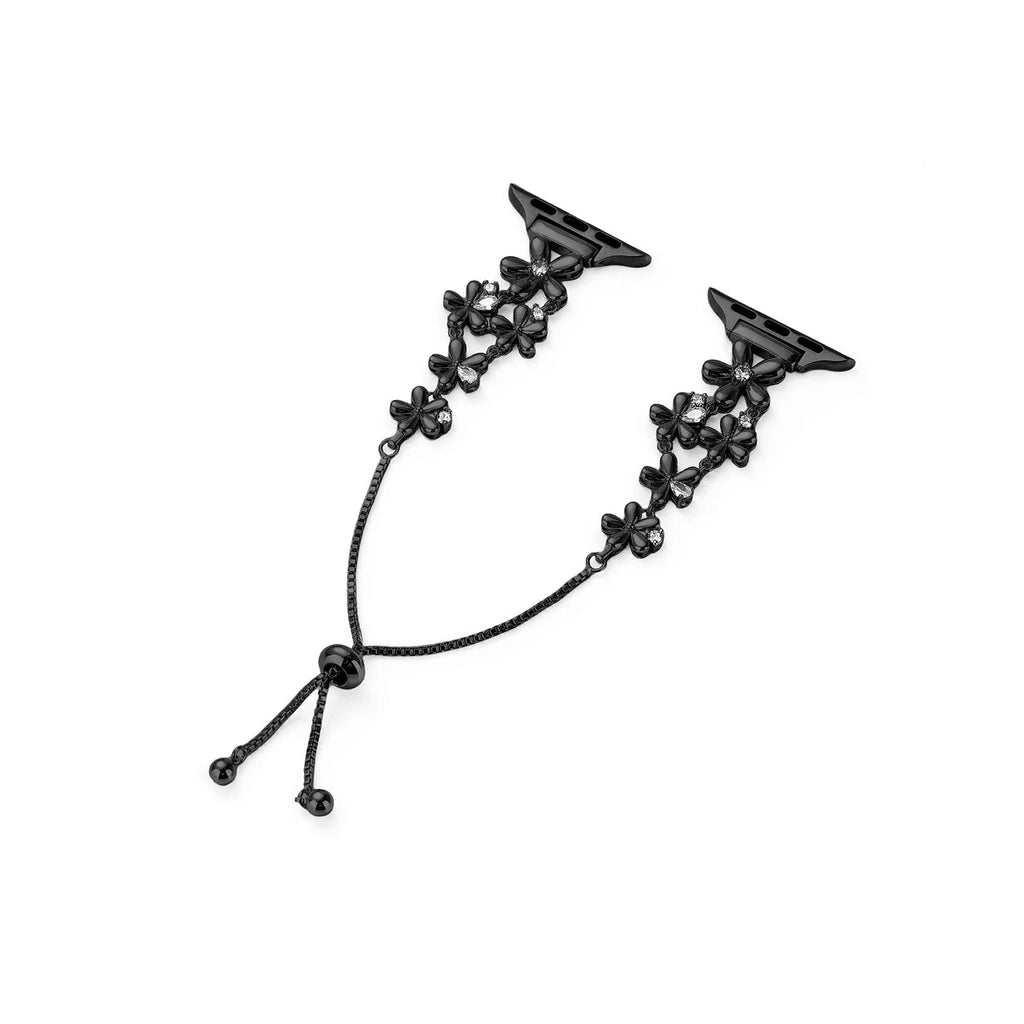Bracelet Apple Watch, au style fleuri, été printemps, pétales de fleu, modèle Filie - La Boutique du Bracelet