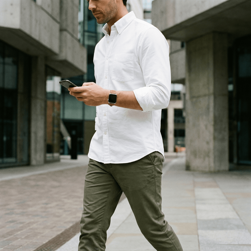 Armbånd til Apple Watch, i læder, unisex, model Krynn