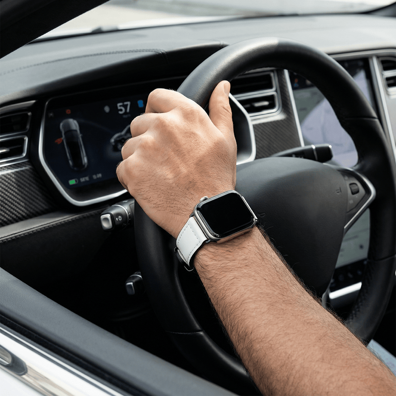 Bracelet Apple Watch, en microfibre, mixte, modèle Kaelith