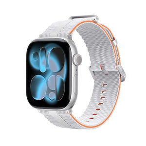 Pulsera para Apple Watch de silicona texturizada, con hebilla resistente de acero inoxidable, que ofrece una comodidad absoluta, modelo Guetta