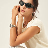 Bracelet Apple Watch moderne, pour femme, acier spirale tendance, modèle Azia - La Boutique du Bracelet