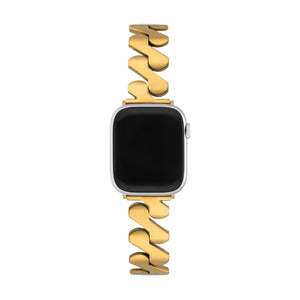 Bracelet Apple Watch moderne, pour femme, acier spirale tendance, modèle Azia - La Boutique du Bracelet