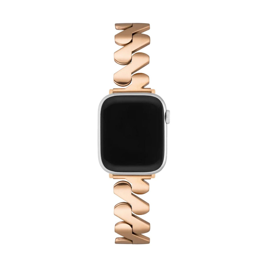 Bracelet Apple Watch moderne, pour femme, acier spirale tendance, modèle Azia - La Boutique du Bracelet