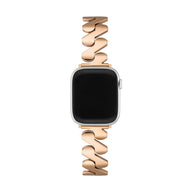 Bracelet Apple Watch moderne, pour femme, acier spirale tendance, modèle Azia - La Boutique du Bracelet