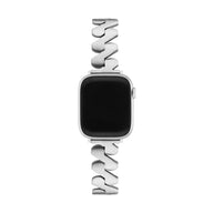 Bracelet Apple Watch moderne, pour femme, acier spirale tendance, modèle Azia - La Boutique du Bracelet