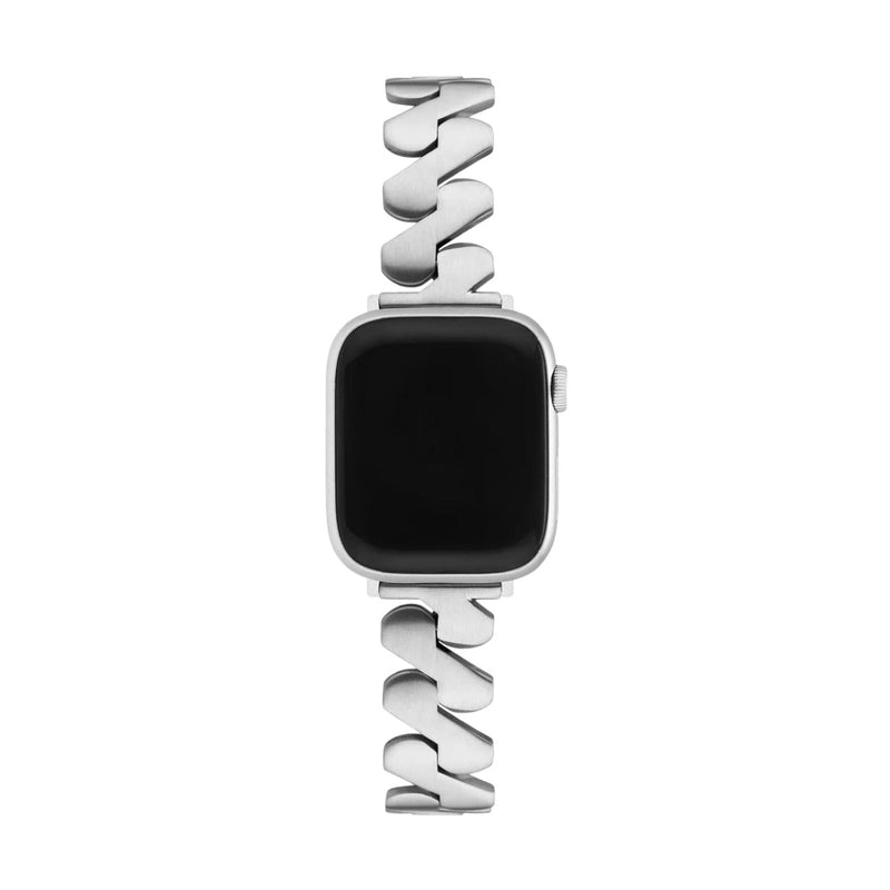 Bracelet Apple Watch moderne, pour femme, acier spirale tendance, modèle Azia - La Boutique du Bracelet