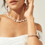 Bracelet Apple Watch, pour femme, en métal, étoiles scintillantes, modèle Kira - La Boutique du Bracelet