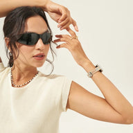 Bracelet Apple Watch, pour femme, en microfibre coloré, tendance, modèle Tekla - La Boutique du Bracelet