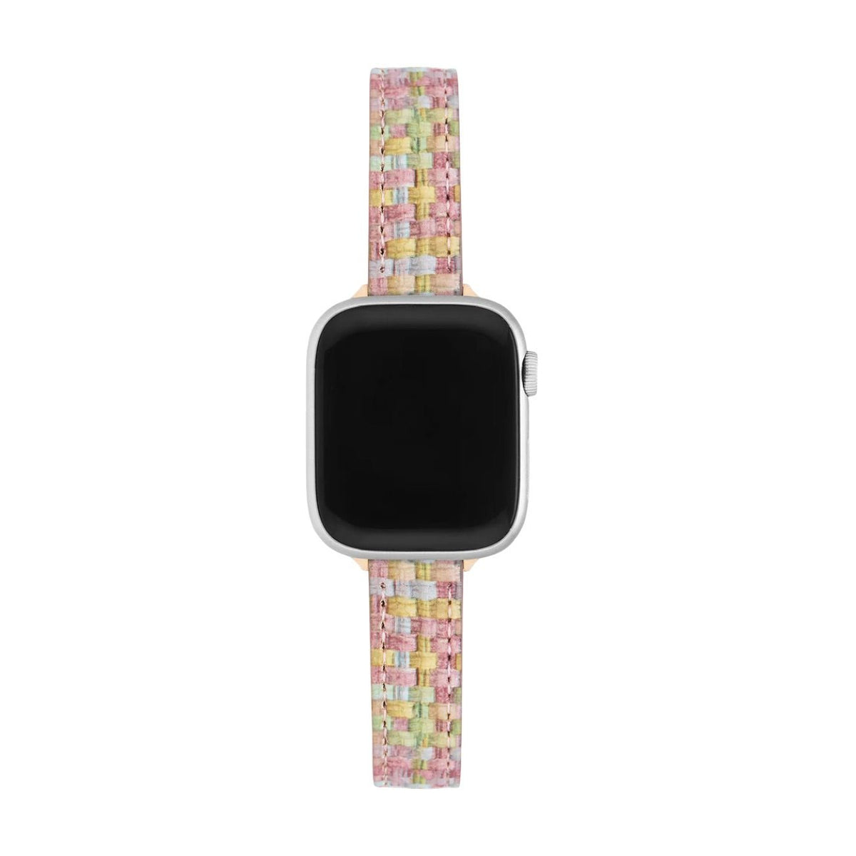 Bracelet Apple Watch, pour femme, en microfibre coloré, tendance, modèle Tekla - La Boutique du Bracelet