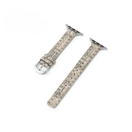 Bracelet Apple Watch, pour femme, en microfibre coloré, tendance, modèle Tekla - La Boutique du Bracelet