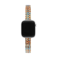 Bracelet Apple Watch, pour femme, en microfibre coloré, tendance, modèle Tekla - La Boutique du Bracelet
