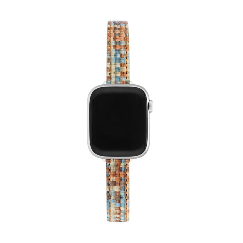 Bracelet Apple Watch, pour femme, en microfibre coloré, tendance, modèle Tekla - La Boutique du Bracelet