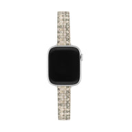 Bracelet Apple Watch, pour femme, en microfibre coloré, tendance, modèle Tekla - La Boutique du Bracelet