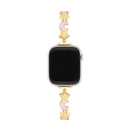 Bracelet Apple Watch, pour femme, étoile et lune, apaisant, modèle Stormi - La Boutique du Bracelet