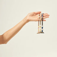 Bracelet Apple Watch, pour femme, étoile et lune, apaisant, modèle Stormi - La Boutique du Bracelet