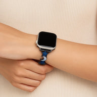 Bracelet Apple Watch, pour femme, étoile et lune, apaisant, modèle Stormi - La Boutique du Bracelet