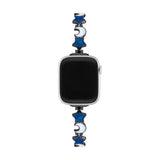 Bracelet Apple Watch, pour femme, étoile et lune, apaisant, modèle Stormi - La Boutique du Bracelet
