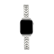 Bracelet Apple Watch, pour femme, feuilles imbriquées, chic, modèle Lokla - La Boutique du Bracelet