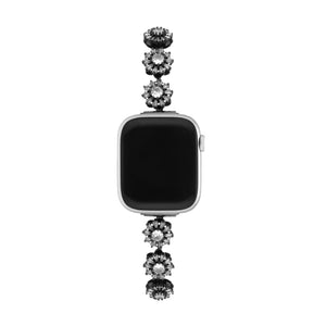 Bracelet Apple Watch, pour femme, fleur de lotus rotatives anti - stress, modèle Lotia - La Boutique du Bracelet