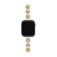 Bracelet Apple Watch, pour femme, fleur de lotus rotatives anti - stress, modèle Lotia - La Boutique du Bracelet