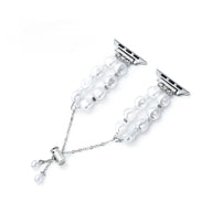 Bracelet Apple Watch, style baroque, perles scintillantes, modèle Valine - La Boutique du Bracelet