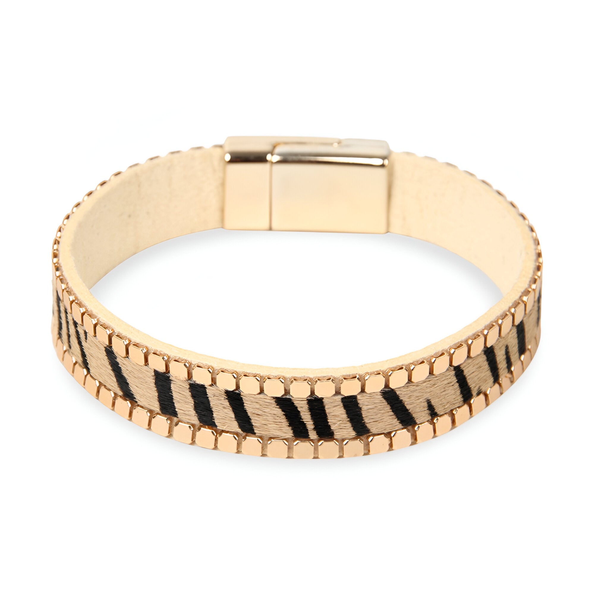 Bracelet, au style léopard scintillant, pour femme, modèle Rania - La Boutique du Bracelet