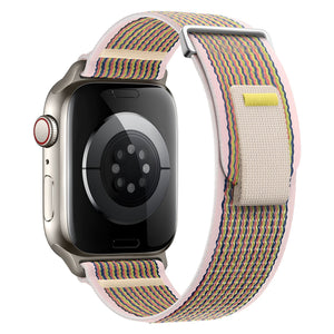 Bracelet Boucle Trail en nylon résistant pour Apple Watch avec fermeture velcro, modèle Elios - La Boutique du Bracelet