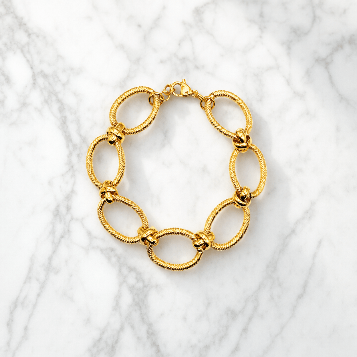 Personalisierbares Kettenarmband, Modell Bossy