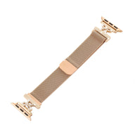 Bracelet chic et mignon, ruban noué, en acier inoxydable, pour Apple Watch, modèle Bima - La Boutique du Bracelet