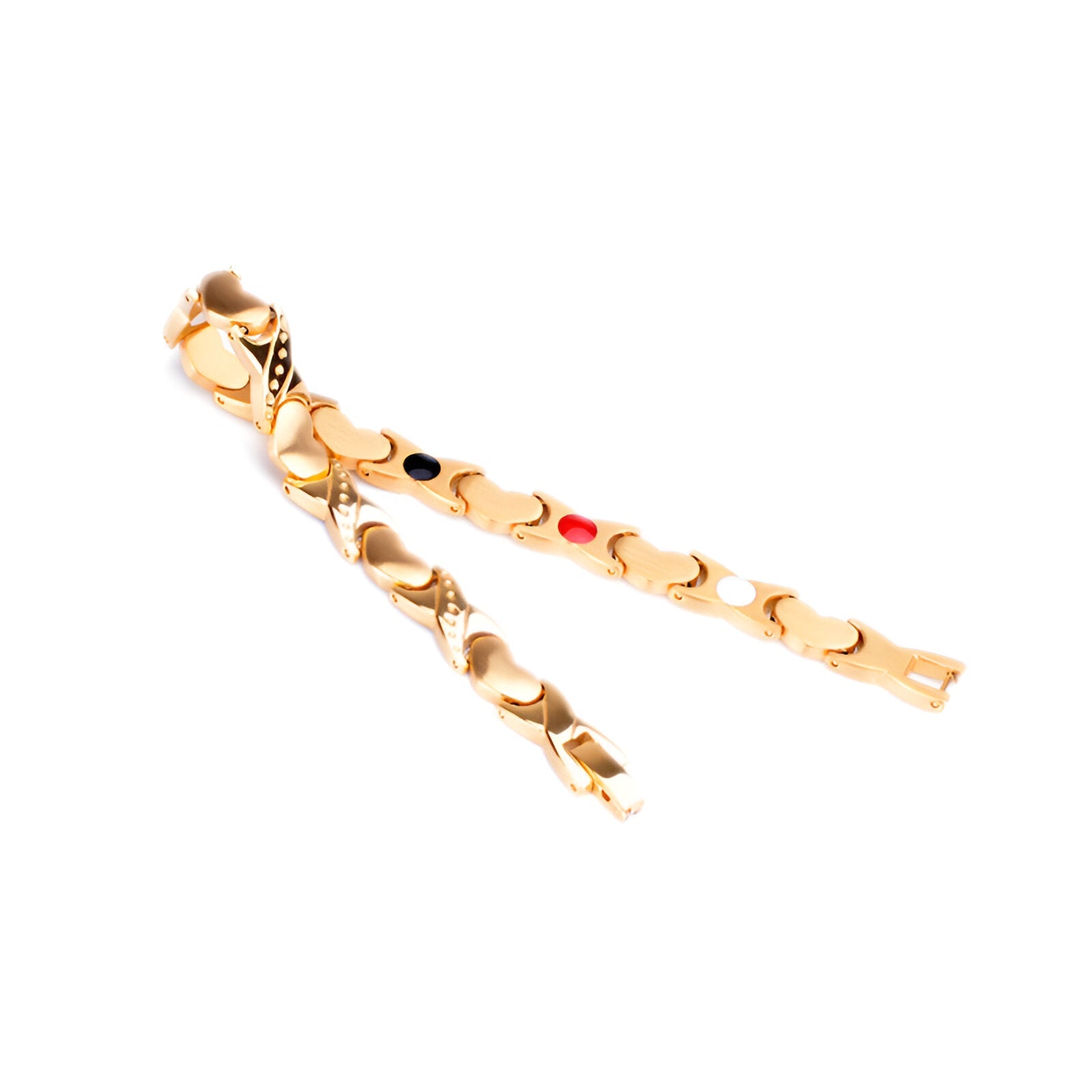 Bracelet cœur magnétique , en titane, pour femme, modèle Olif - La Boutique du Bracelet