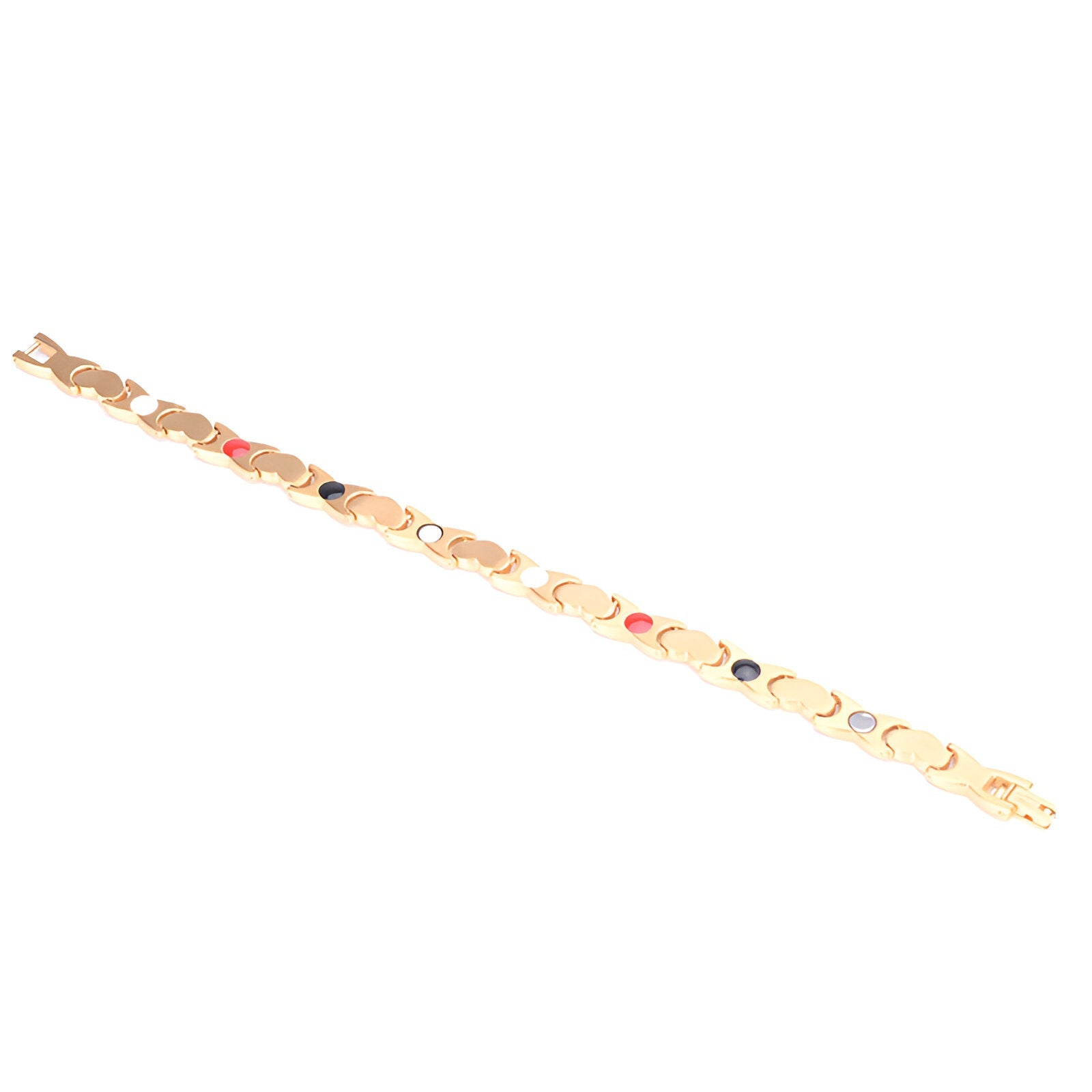 Bracelet cœur magnétique , en titane, pour femme, modèle Olif - La Boutique du Bracelet