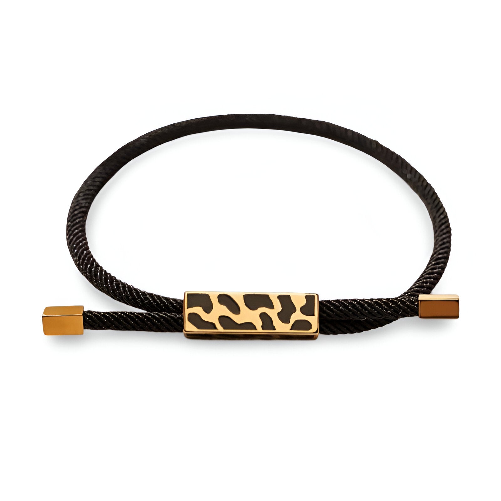 Bracelet cordon, à motif léopard, pour femme, modèle Apo - La Boutique du Bracelet