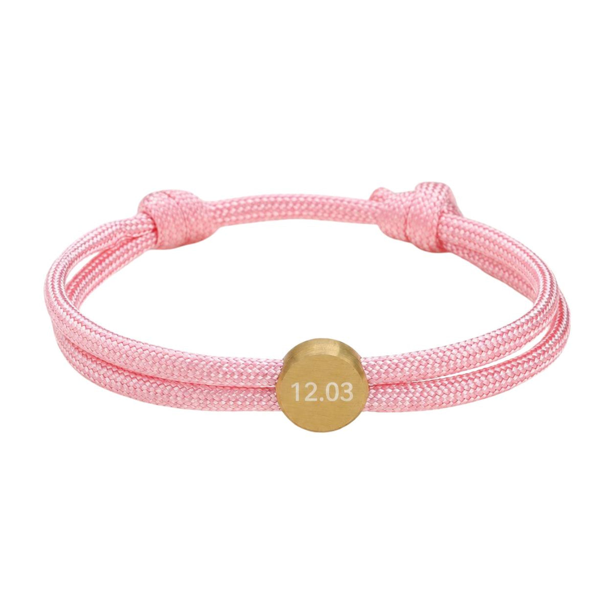 Bracelet Cordon Ajustable, Médaillon Acier Inoxydable, Bijou Personnalisable, Gravure Offerte, Cadeau Unique, modèle Marsin