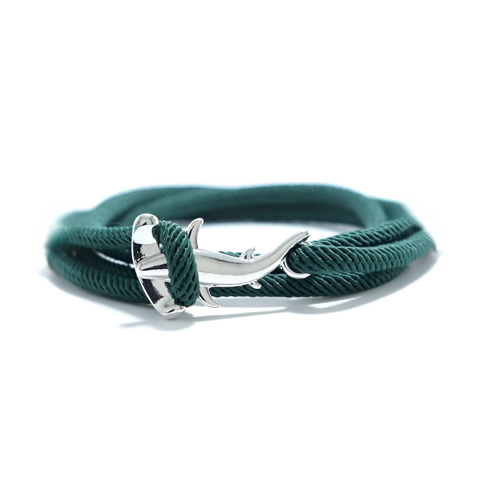 Bracelet cordon, charm requin marteau, modèle Radon - La Boutique du Bracelet