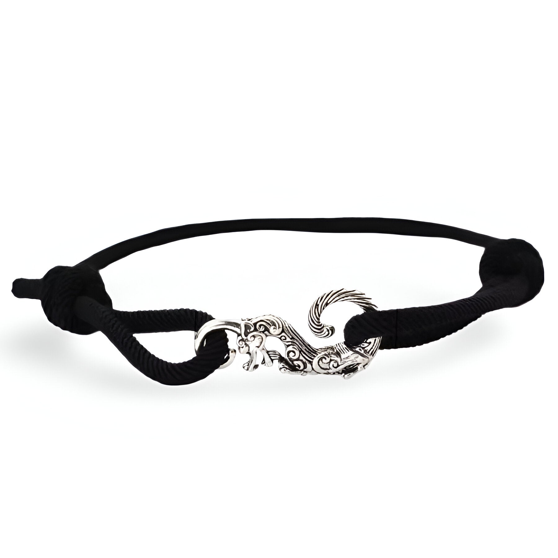 Bracelet cordon coulissant, dragon, pour homme, modèle Elio - La Boutique du Bracelet