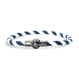 Bracelet cordon, fermoir magnétique, pour homme, en corde, modèle Domi - La Boutique du Bracelet