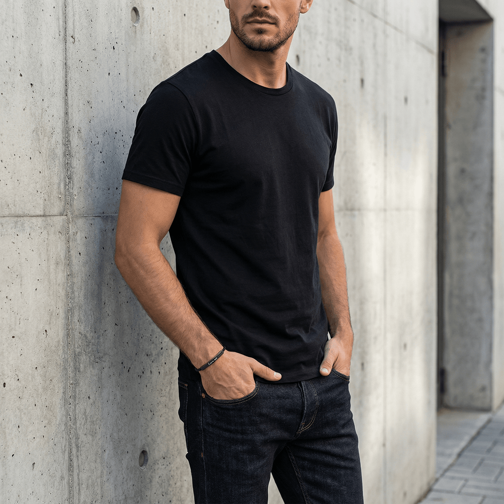 Bracelet cordon personnalisé, plaque longue en acier inoxydable, ajustable, modèle Doums