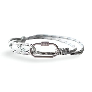 Bracelet cordon pour femme, à mousqueton, modèle Portia - La Boutique du Bracelet