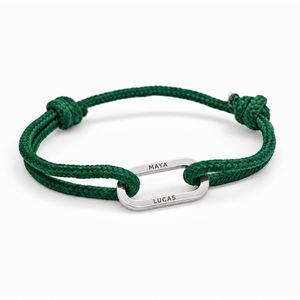Milor Vert foncé et argent — MAYA / LUCAS