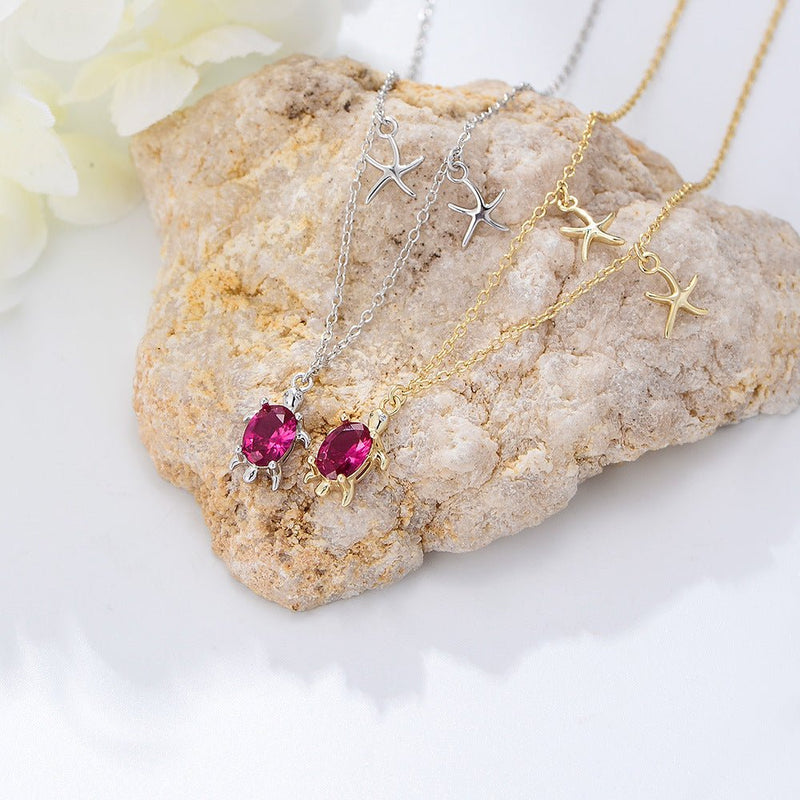 Bracelet de cheville en argent sterling avec pendentif tortue et étoile de mer, chaîne fine élégante.