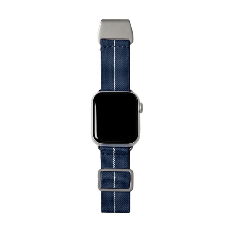 Bracelet de montre connectée, Apple Watch, bracelet parachute, en nylon, boucle technique, modèle Arès - La Boutique du Bracelet