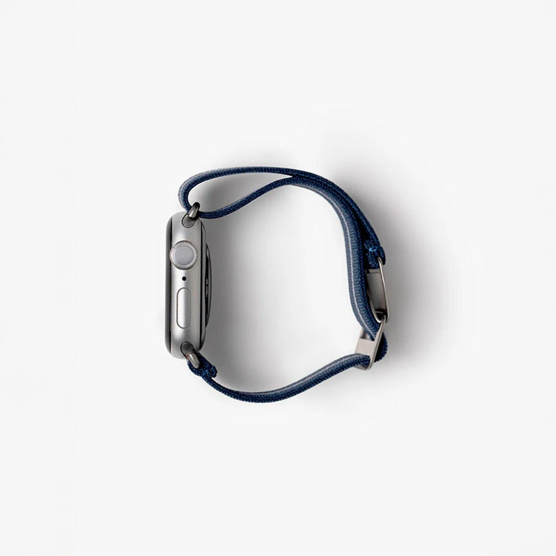 Bracelet de montre connectée, Apple Watch, bracelet parachute, en nylon, boucle technique, modèle Arès - La Boutique du Bracelet