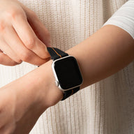 Bracelet de montre connectée, Apple Watch, bracelet parachute, en nylon, boucle technique, modèle Arès - La Boutique du Bracelet