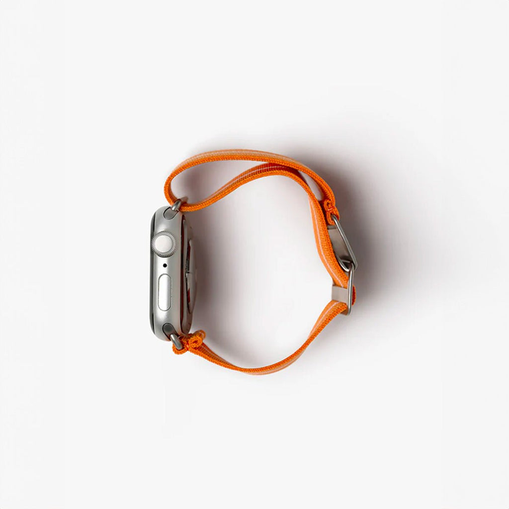Bracelet de montre connectée, Apple Watch, bracelet parachute, en nylon, boucle technique, modèle Arès - La Boutique du Bracelet