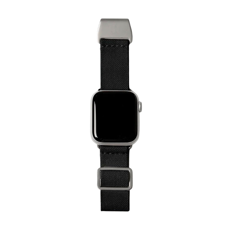 Bracelet de montre connectée, Apple Watch, bracelet parachute, en nylon, boucle technique, modèle Arès - La Boutique du Bracelet