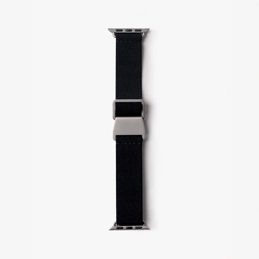 Bracelet de montre connectée, Apple Watch, bracelet parachute, en nylon, boucle technique, modèle Arès - La Boutique du Bracelet