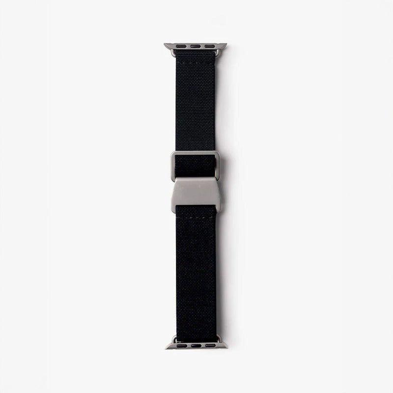 Bracelet de montre connectée, Apple Watch, bracelet parachute, en nylon, boucle technique, modèle Arès - La Boutique du Bracelet