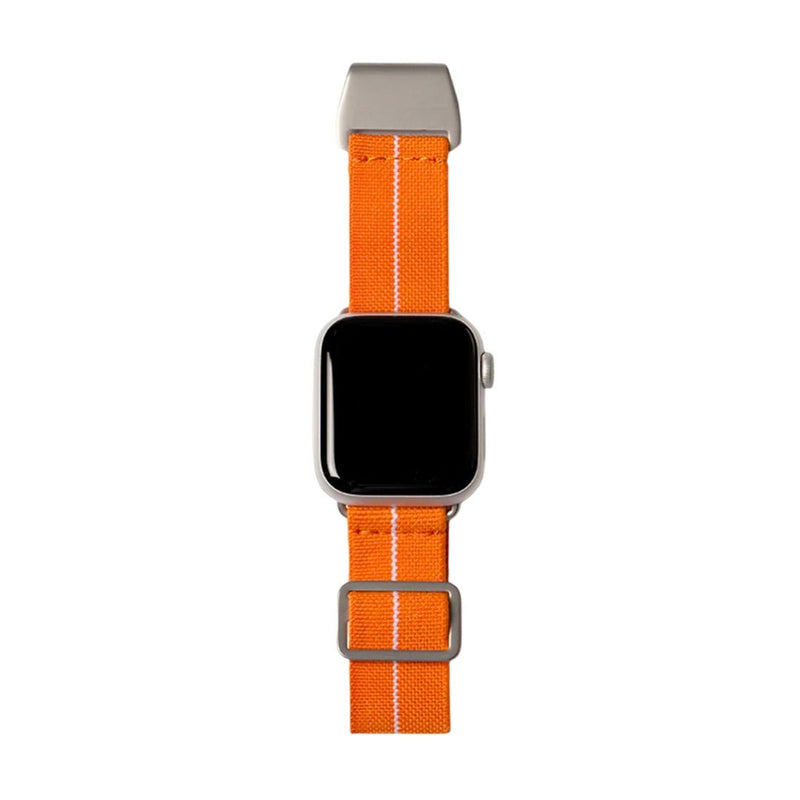 Bracelet de montre connectée, Apple Watch, bracelet parachute, en nylon, boucle technique, modèle Arès - La Boutique du Bracelet